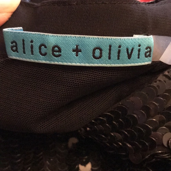 Alice & Olivia Sequin Top - Picture 6 of 10